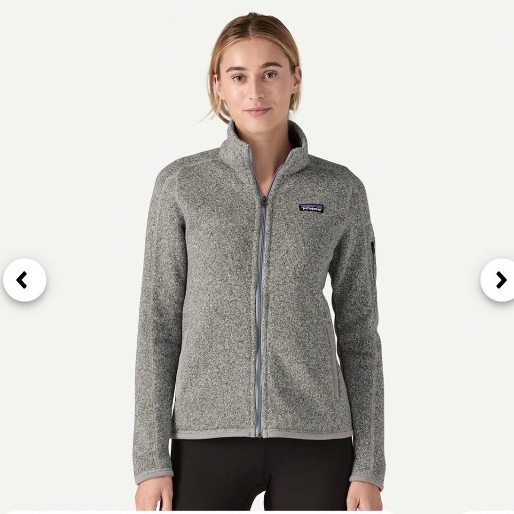 Patagonia | Women's Full Zip Fleece Jacket Gray Heather Better Sweater, Size S/M